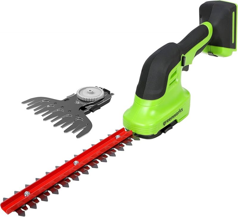 Greenworks Forbice tagliasiepi 2 in 1 G24SHTX 24V - Solo corpo macchina