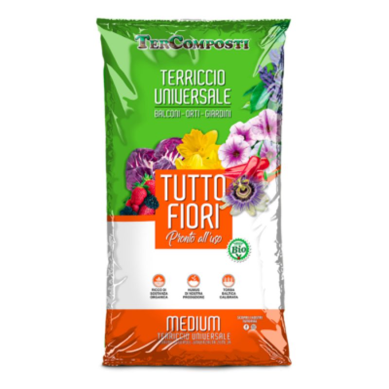 TerComposti terriccio universale Tutto Fiori 45 LT