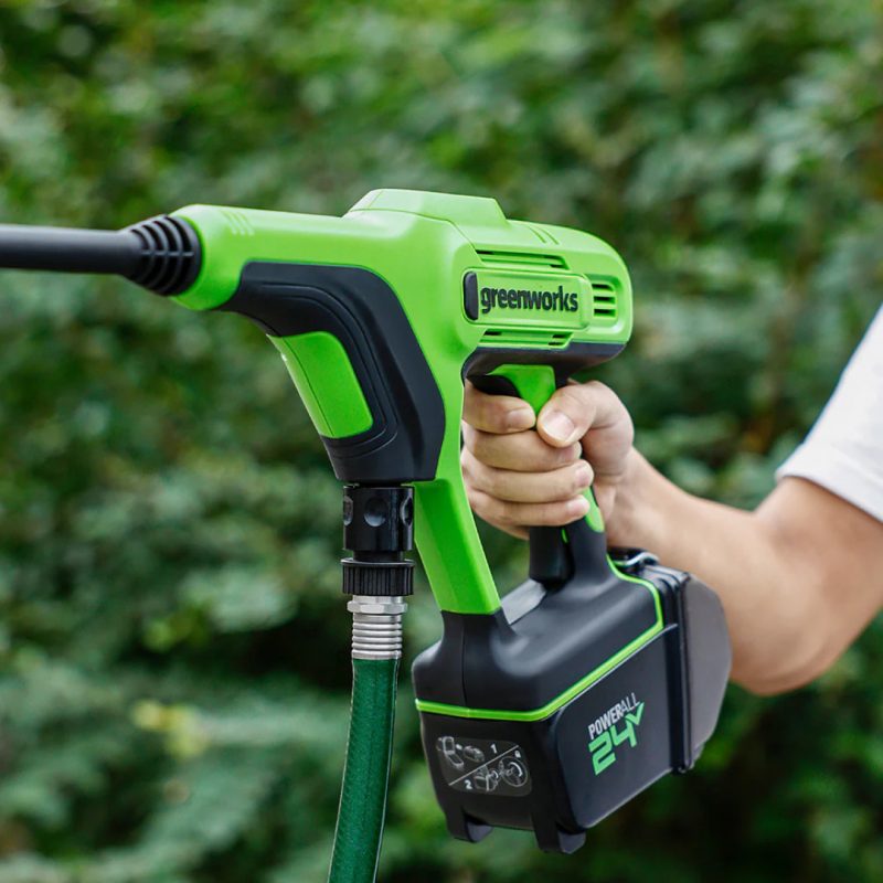 Greenworks Lancia ad alta pressione G24PWX 24V - Solo corpo macchina - immagine 4