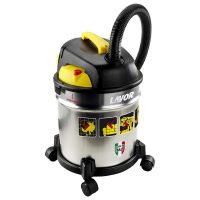 BIDONE ASPIRATUTTO LAVOR 1000 W. FUSTO IN ABS DA 18 LT. PER SOLIDI E  LIQUIDI. MOD. VAC 18 PLUS - Articoli Ferramenta Ingrosso Ferramenta San Vito