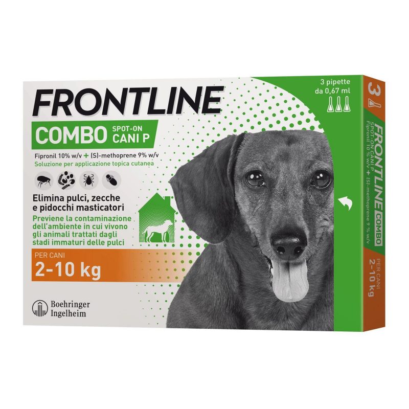 Frontline combo per cane piccolo da 2 a 10 kg
