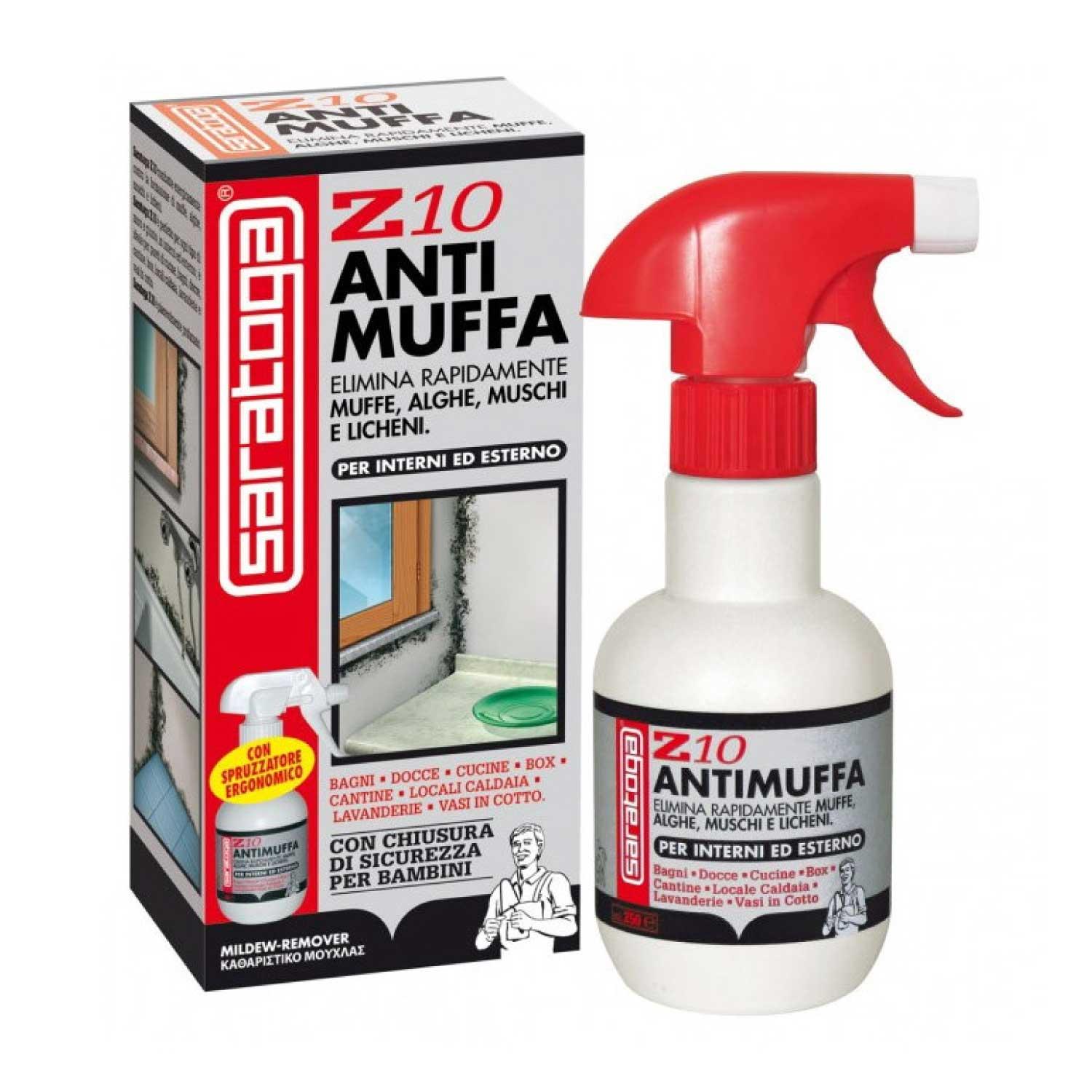 Spray Antimuffa igenizzante Z10 250 ml 