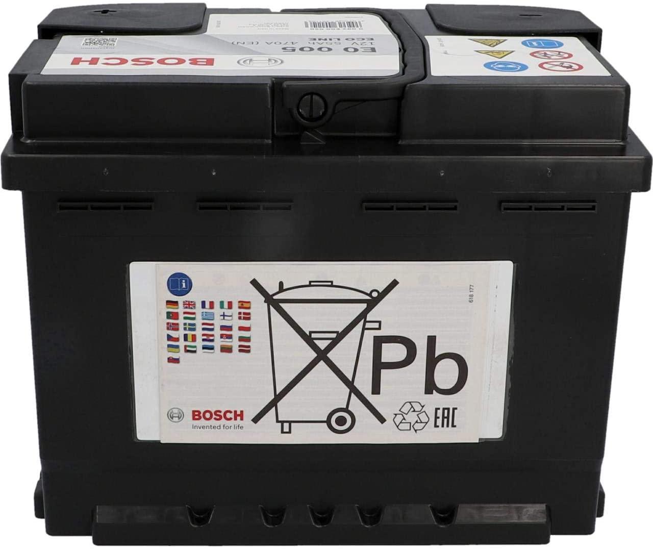 Batteria per Auto Bosch PB 55AH 470A E0 005 