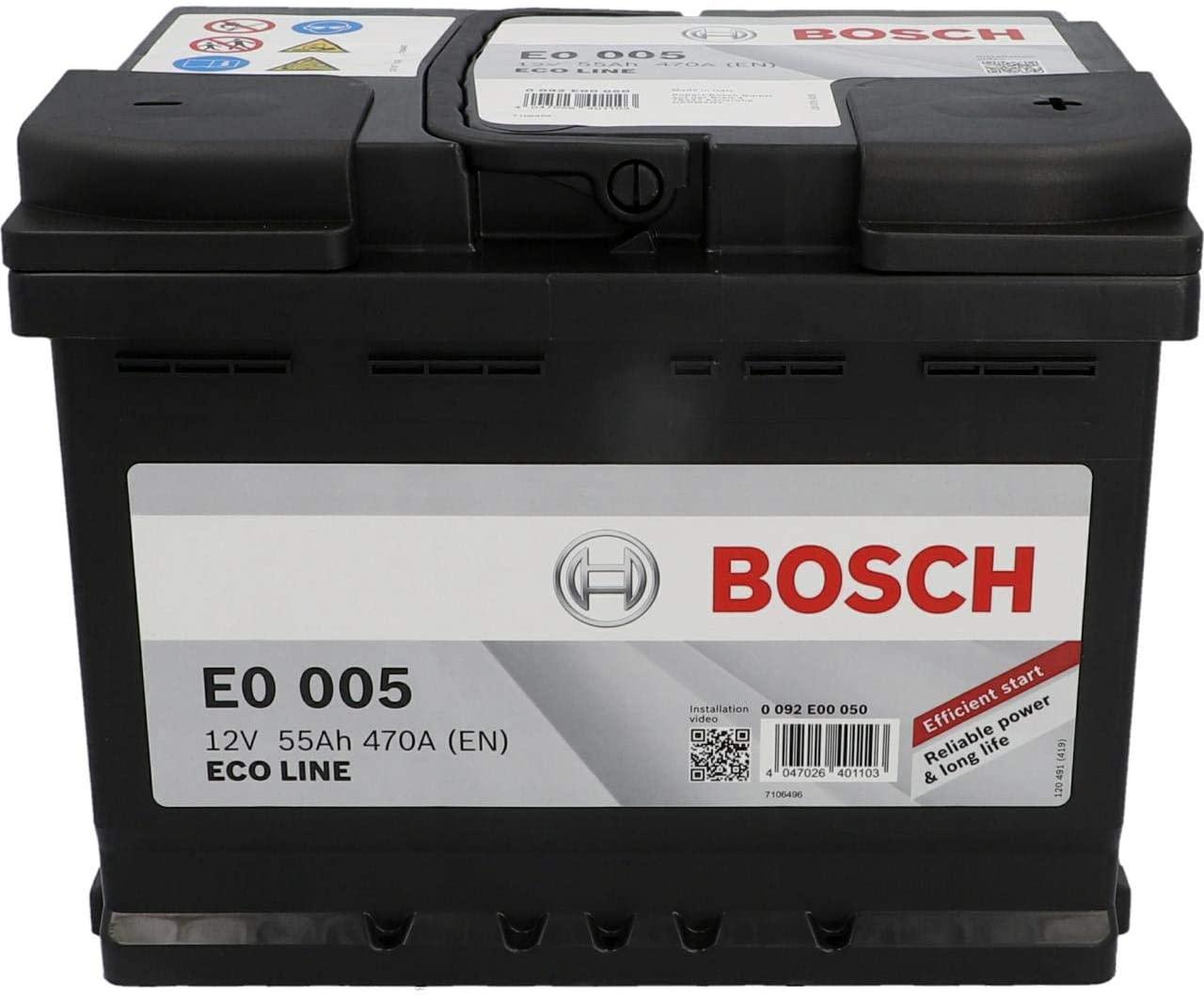 Batteria Auto 55ah Bosch