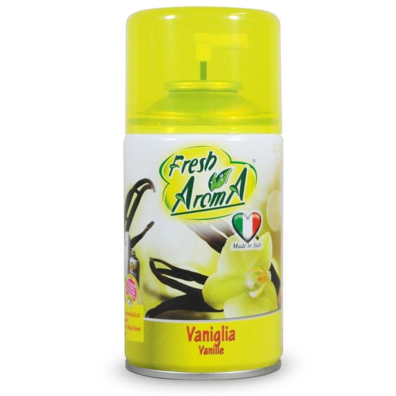 Deodorante per ambienti Spray Fresh aroma alla Vaniglia 250 ml Ricarica