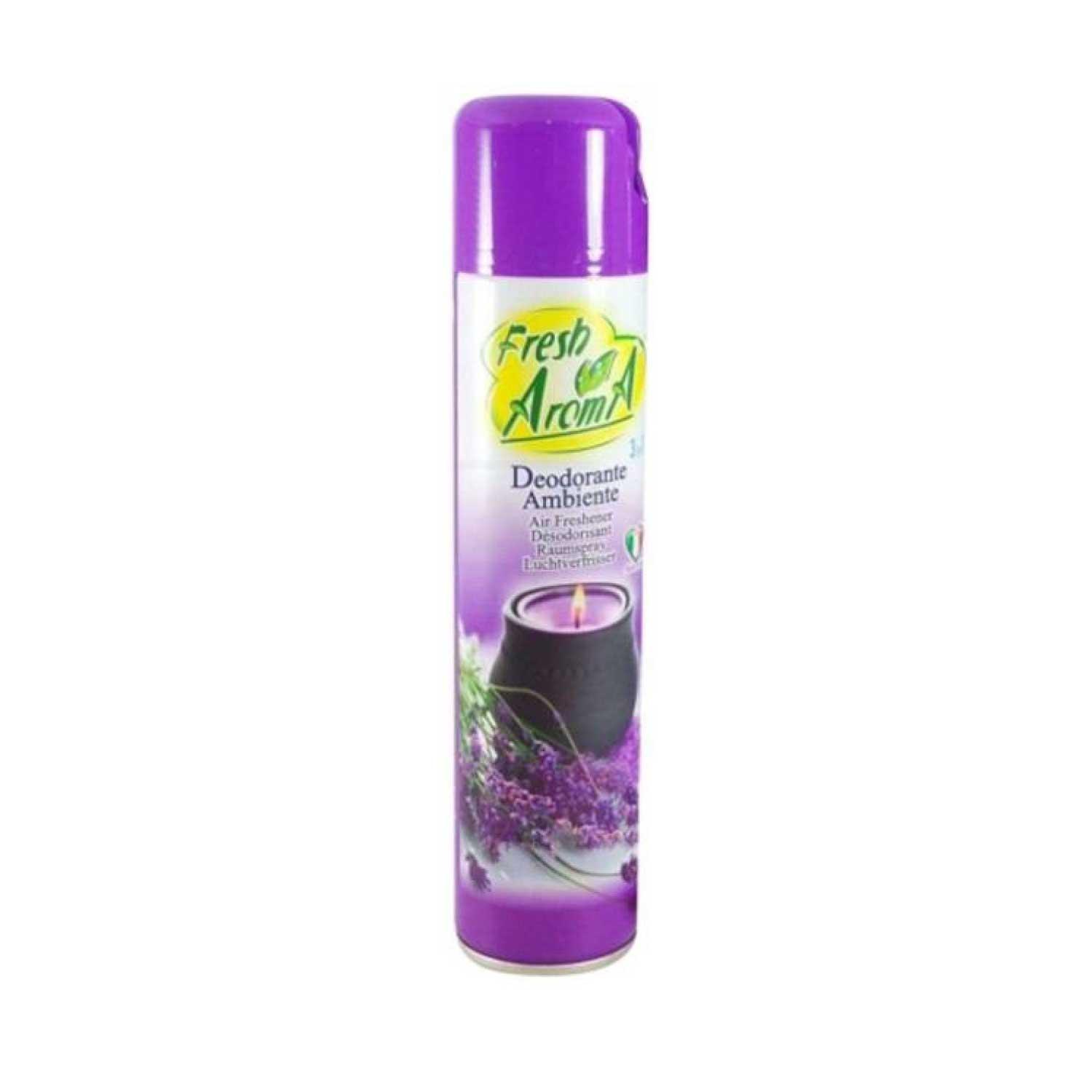 Deodorante per ambienti Spray Fresh aroma alla Lavanda 300 ml 