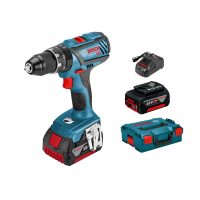 Bosch Professional GSB 18V-28 LI-2, 2 batterie Trapano avvitatore