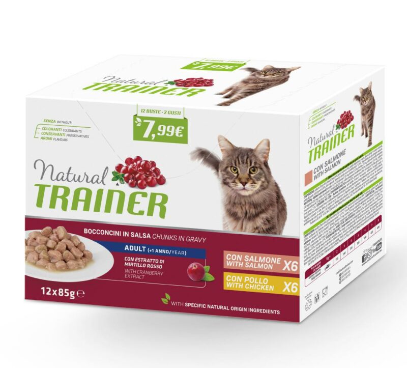 NT CAT MULTIPACK CHICK&SALM 85GRX12
