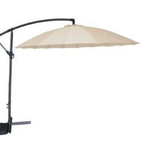 Ombrellone Jersey Ø300 Alluminio Palo Laterale con Manovella - immagine 2